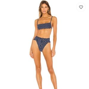 WeWoreWhat polka dot bikini